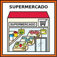 SUPERMERCADO - Pictograma (color)