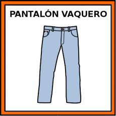 PANTALÓN VAQUERO - Pictograma (color)