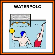 WATERPOLO - Pictograma (color)