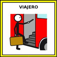 VIAJERO - Pictograma (color)