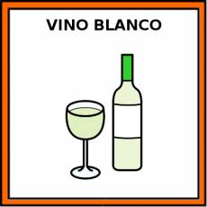 VINO BLANCO - Pictograma (color)
