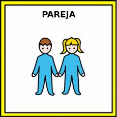 PAREJA (NIÑOS) - Pictograma (color)