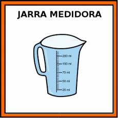 JARRA MEDIDORA - Pictograma (color)