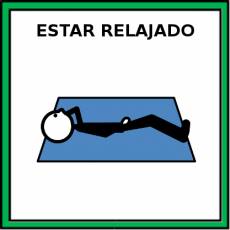 ESTAR RELAJADO - Pictograma (color)