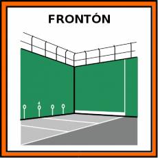 FRONTÓN - Pictograma (color)