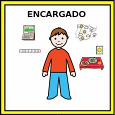 ENCARGADO DE CLASE - Pictograma (color)