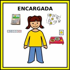 ENCARGADA DE CLASE - Pictograma (color)