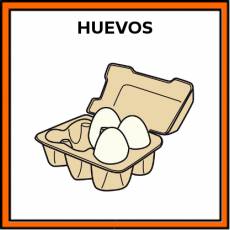 HUEVOS - Pictograma (color)