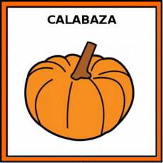 CALABAZA - Pictograma (color)