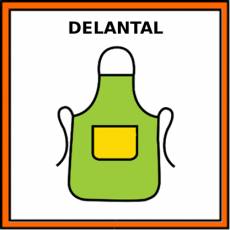 DELANTAL - Pictograma (color)