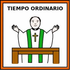 TIEMPO ORDINARIO - Pictograma (color)