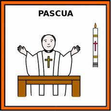 TIEMPO DE PASCUA - Pictograma (color)