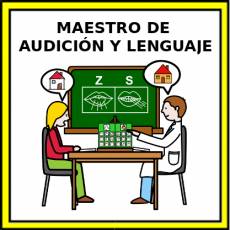 MAESTRO DE AUDICIÓN Y LENGUAJE - Pictograma (color)