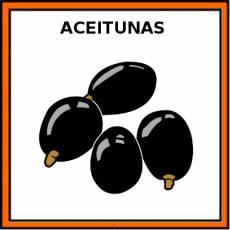 ACEITUNAS (NEGRAS) - Pictograma (color)