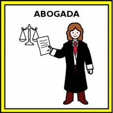 ABOGADA - Pictograma (color)