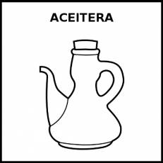 ACEITERA - Pictograma (blanco y negro)