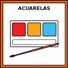 ACUARELAS - Pictograma (color)