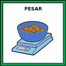 PESAR (INGREDIENTES) - Pictograma (color)