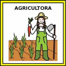 AGRICULTORA - Pictograma (color)