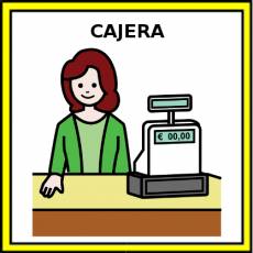 CAJERA - Pictograma (color)