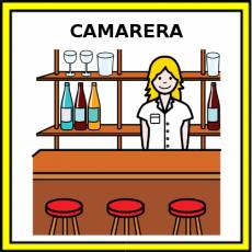 CAMARERA - Pictograma (color)