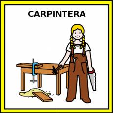 CARPINTERA - Pictograma (color)