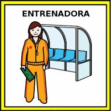 ENTRENADORA - Pictograma (color)
