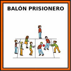 BALÓN PRISIONERO - Pictograma (color)