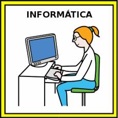 INFORMÁTICA (PROFESIÓN) - Pictograma (color)