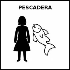 PESCADERA - Pictograma (blanco y negro)