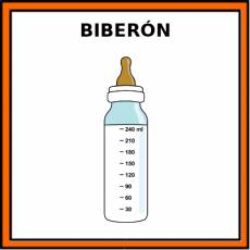BIBERÓN - Pictograma (color)