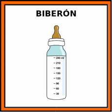 BIBERÓN - Pictograma (color)