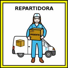 REPARTIDORA - Pictograma (color)