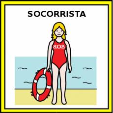 SOCORRISTA (MUJER) - Pictograma (color)