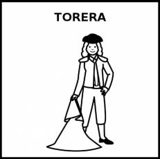 TORERA - Pictograma (blanco y negro)