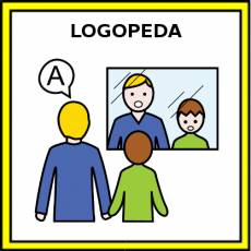 LOGOPEDA (HOMBRE) - Pictograma (color)