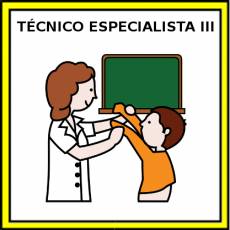 TÉCNICO ESPECIALISTA III (MUJER) - Pictograma (color)