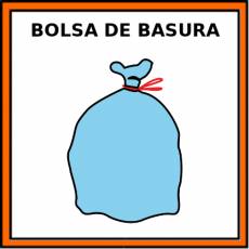 BOLSA DE BASURA - Pictograma (color)
