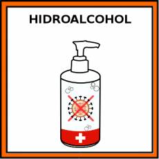 HIDROALCOHOL - Pictograma (color)