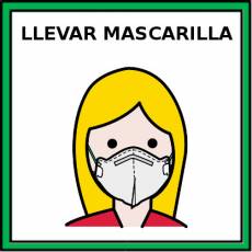 LLEVAR MASCARILLA (FFP2) - Pictograma (color)