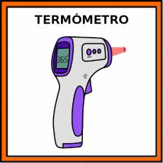 TERMÓMETRO (INFRARROJOS) - Pictograma (color)