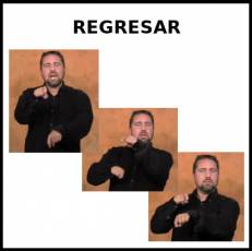 REGRESAR - Signo