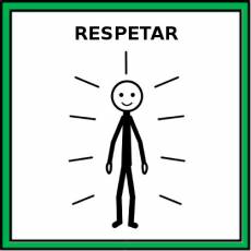 RESPETAR - Pictograma (color)