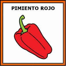 PIMIENTO ROJO - Pictograma (color)