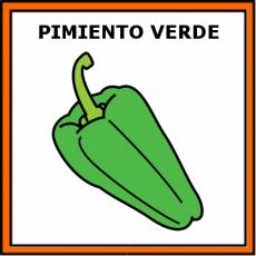 PIMIENTO VERDE - Pictograma (color)