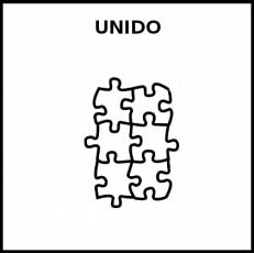 UNIDO - Pictograma (blanco y negro)