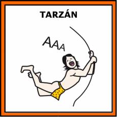 TARZÁN - Pictograma (color)