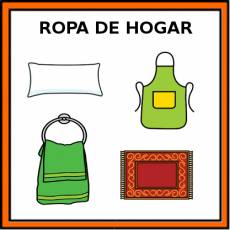 ROPA DE HOGAR - Pictograma (color)