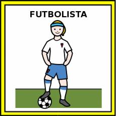 FUTBOLISTA (MUJER) - Pictograma (color)