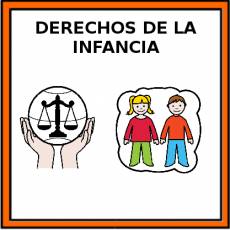 DERECHOS DE LA INFANCIA - Pictograma (color)